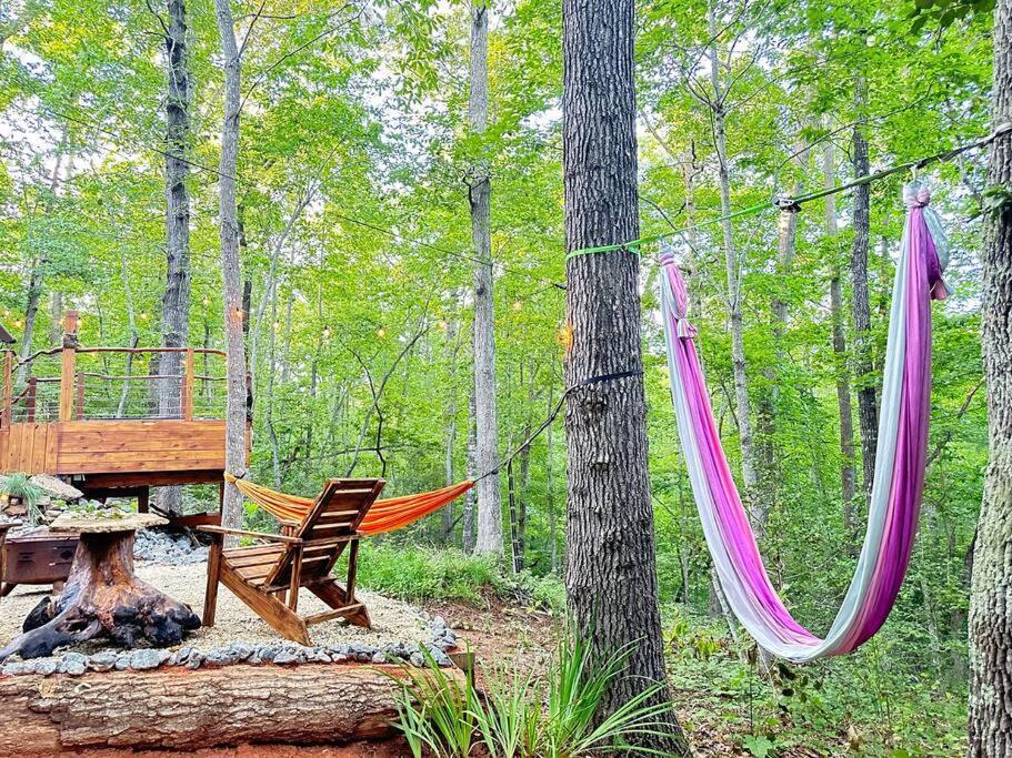 Apartamento Secluded Rv With Private Hot Tub Rutherfordton Exterior foto